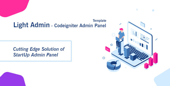 CI StartUp Admin Panel Template + Login Auth