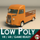 Low Poly Pickup Van 02 - 3DOcean Item for Sale