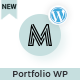 Portfolio WordPress - Minimalist - ThemeForest Item for Sale