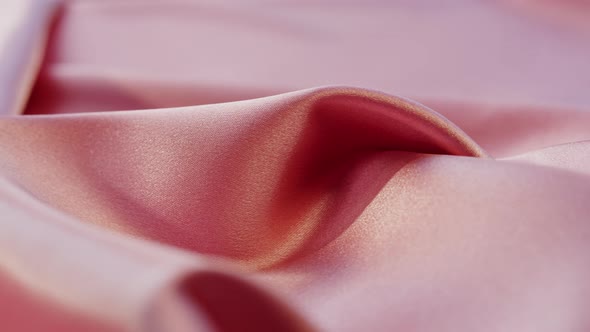 Pink Silk Closeup Satin Luxury Cloth Texture Background