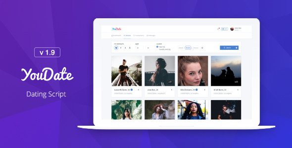 YouDate – Dating Script or Hire Freelancers from FreelancerCV.com
