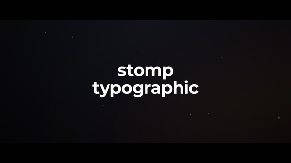 Stomp Typography