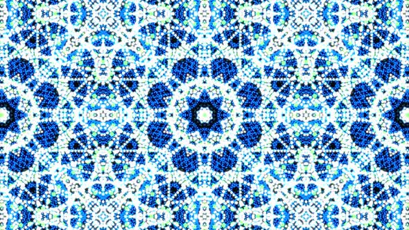 Beautiful Kaleidoscope Animation, Abstract Colorful Mandala Kaleidoscope Background, Kaleidoscope Se