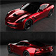 car Chevrolet Corvette Stingray C7 - 3DOcean Item for Sale