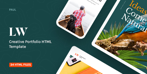 Lewis - Creative Portfolio & Agency HTML Template