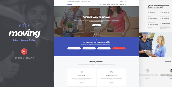 Moving - Logistic HTML5 Template