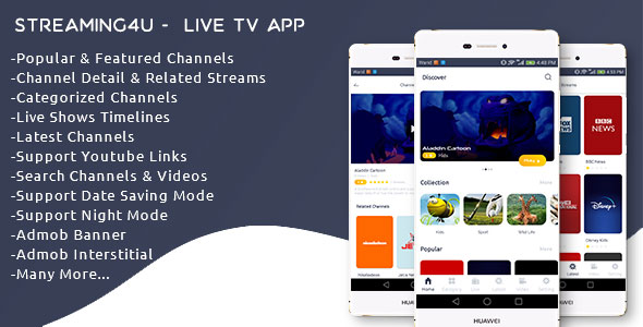 All channel live hot sale tv app