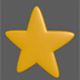 STAR Five pointed star Cartoon - 3DOcean Item for Sale
