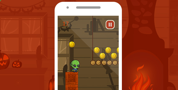 HALLOWEEN RUN BUILDBOX PROJECT WITH ADMOB