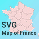 Map of France - CodeCanyon Item for Sale