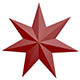 STAR Seven pointed star - 3DOcean Item for Sale
