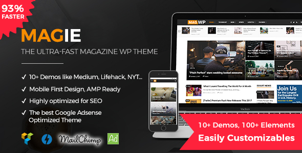 Magie | Magazine WordPress Theme