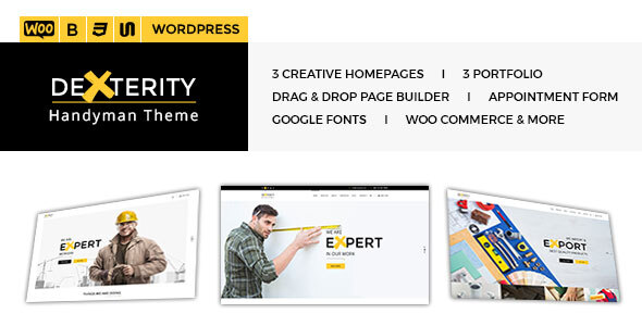 Dexterity - WordPress Theme for Construction Business