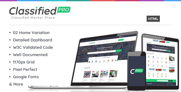 Classified Pro - Listing HTML Template