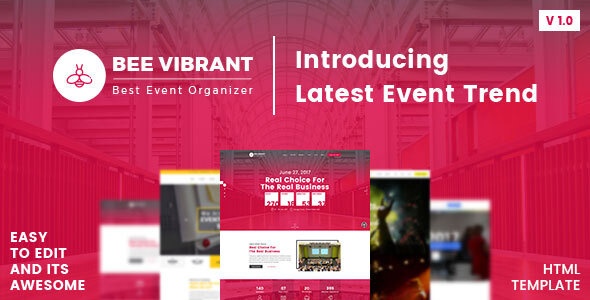BeeVibrant – Event and Conference HTML Template