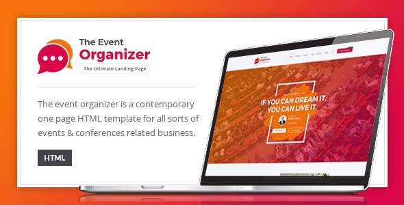 Event Organizer - HTML Template for Conferences