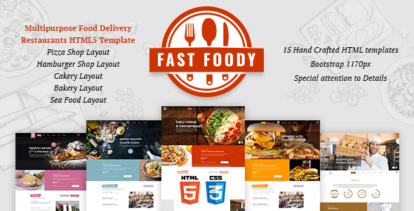 Fast Foody - Multipurpose Restaurants HTML5 Template