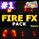 Fire Elements Pack | FCPX - VideoHive Item for Sale