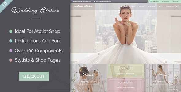 Wedding Atelier - PSD