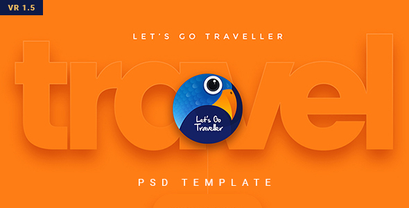 Let&#39;s GO Traveler 2 | Uniwersalny szablon PSD