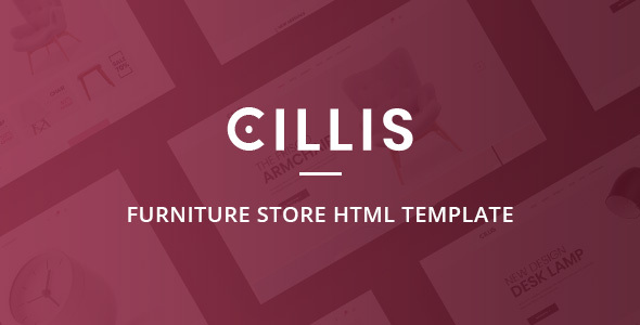 Cillis – Furniture Store HTML Template