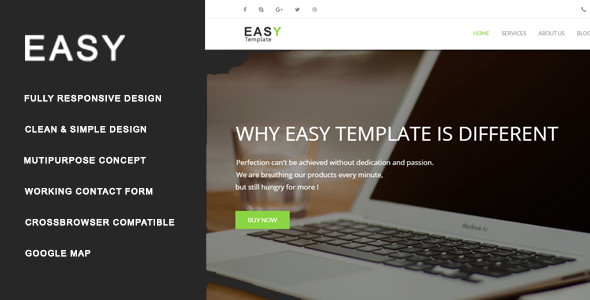 Easy - Multiuse HTML Template