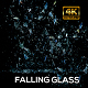 Falling Glass 4K - VideoHive Item for Sale
