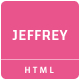 Jeffrey - Personal Portfolio Template - ThemeForest Item for Sale
