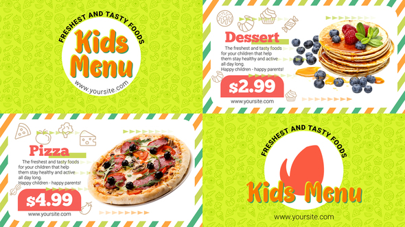 Kids Menu