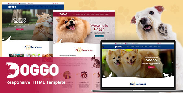 Doggo - Responsive HTML5 Template