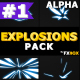 Flash FX Explosion Elements | Motion Graphics Pack - VideoHive Item for Sale
