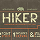 Hiker Premium Font Family - GraphicRiver Item for Sale