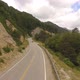 Aerial view of cars driving on a road in Patagonia Argentina - VideoHive Item for Sale