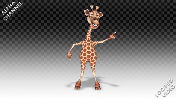 3D Giraffe - Ritm Dance