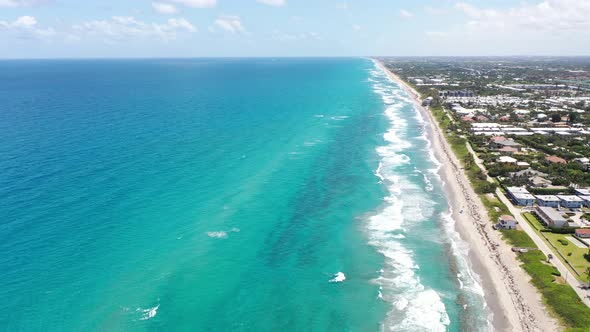 An awesome drone video of a South Florida coastline.