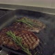 Cooking Beef on Grill Frying Pan - VideoHive Item for Sale