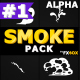 Cartoon Smoke Elements And Transitions | Motion Graphics Pack - VideoHive Item for Sale
