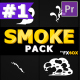 Cartoon Smoke Elements And Transitions | Premiere Pro MOGRT - VideoHive Item for Sale