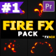 Flash FX Flame Elements | Premiere Pro MOGRT - VideoHive Item for Sale