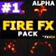 Flash FX Flame Elements | Motion Graphics Pack - VideoHive Item for Sale