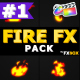 Hand Drawn FIRE Elements | FCPX - VideoHive Item for Sale