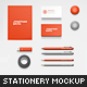 Bird's Eye View Stationery Mock-up - GraphicRiver Item for Sale