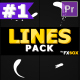 Hand Drawn Flying Lines | Premiere Pro MOGRT - VideoHive Item for Sale