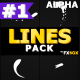 Hand Drawn Flying Lines | Motion Graphics Pack - VideoHive Item for Sale