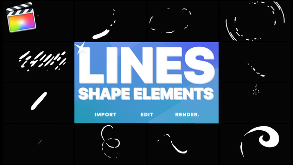 Flash FX Shape Lines | FCPX alt