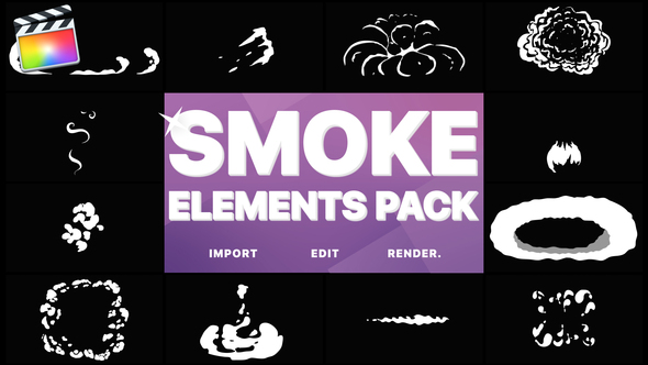 Flash FX Smoke Elements | FCPX alt