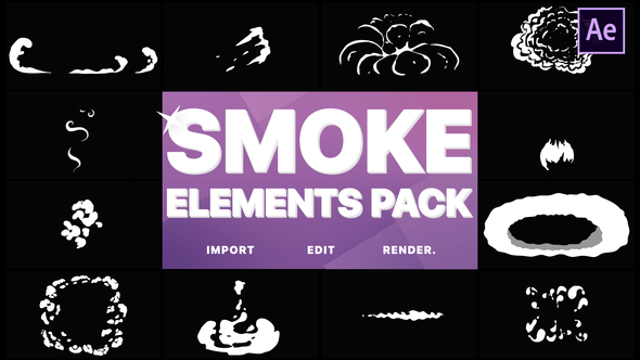Flash FX Smoke Elements | After Effects