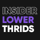 Insider Lower Thirds - VideoHive Item for Sale