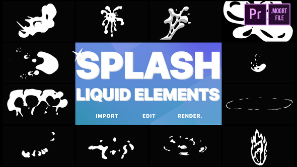 Splash Elements | Premiere Pro MOGRT