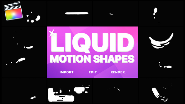 Liquid Motion Shapes | FCPX alt